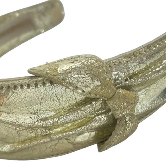 Auth miumiu - metallic gold Patent Leather Other Jewellery - Picture 2 of 4